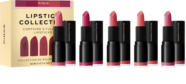 Revolution  — Lipstick Collection Pinks