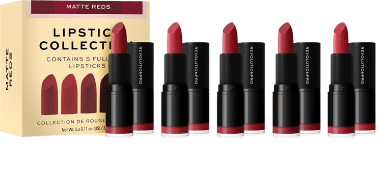 Revolution  — Lipstick Collection Matte Reds
