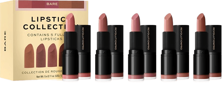 Revolution  — Lipstick Collection Bare
