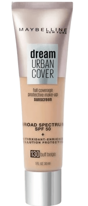 Maybelline —DREAM  fond de teint couvrant urban cover SPF 50  Réf 130