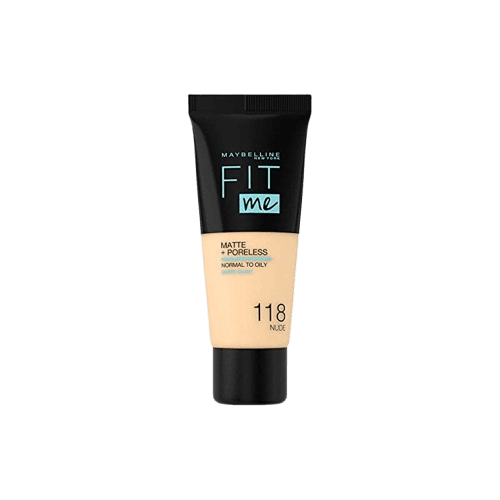 Maybelline —  Fit Me — Fond de teint 118 NUDE