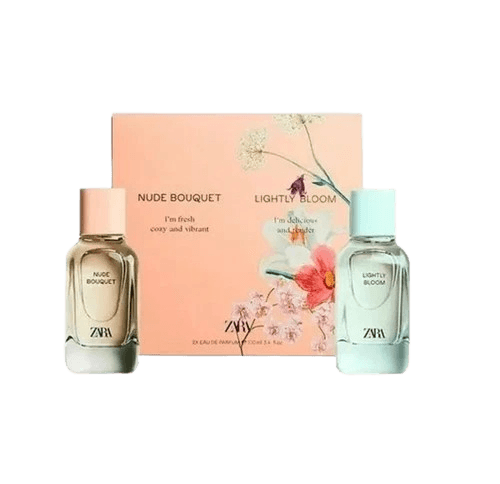 Zara  — duo nude bouquet et lightly bloom — Eau De Parfum